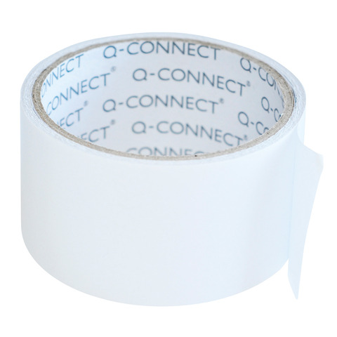 Nastro biadesivo 90 μm Q-Connect - conf. 6 pezzi - 50 mm x 5 m KF17474
